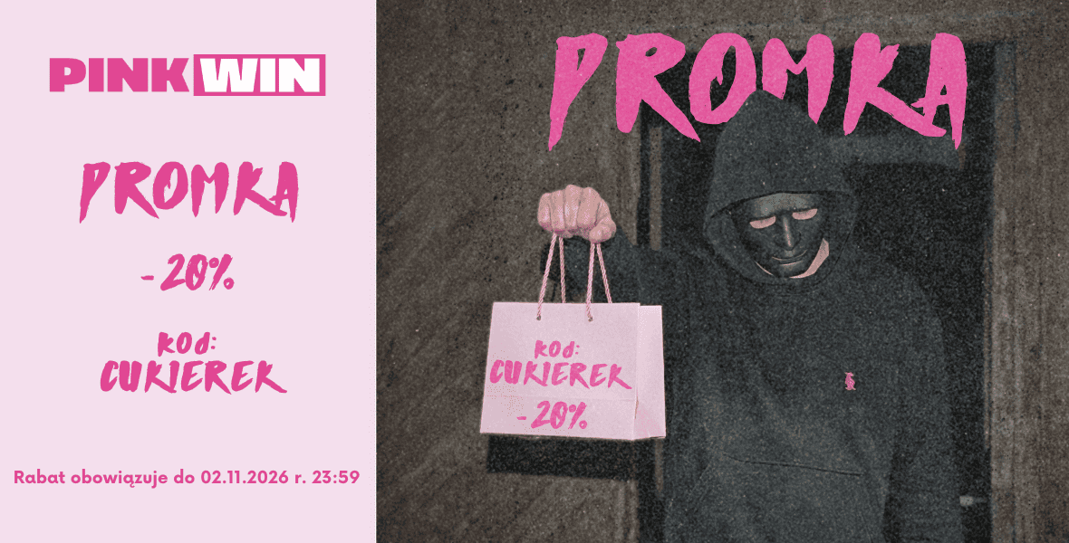 promka -20% na Halloween. Kod: CUKIEREK